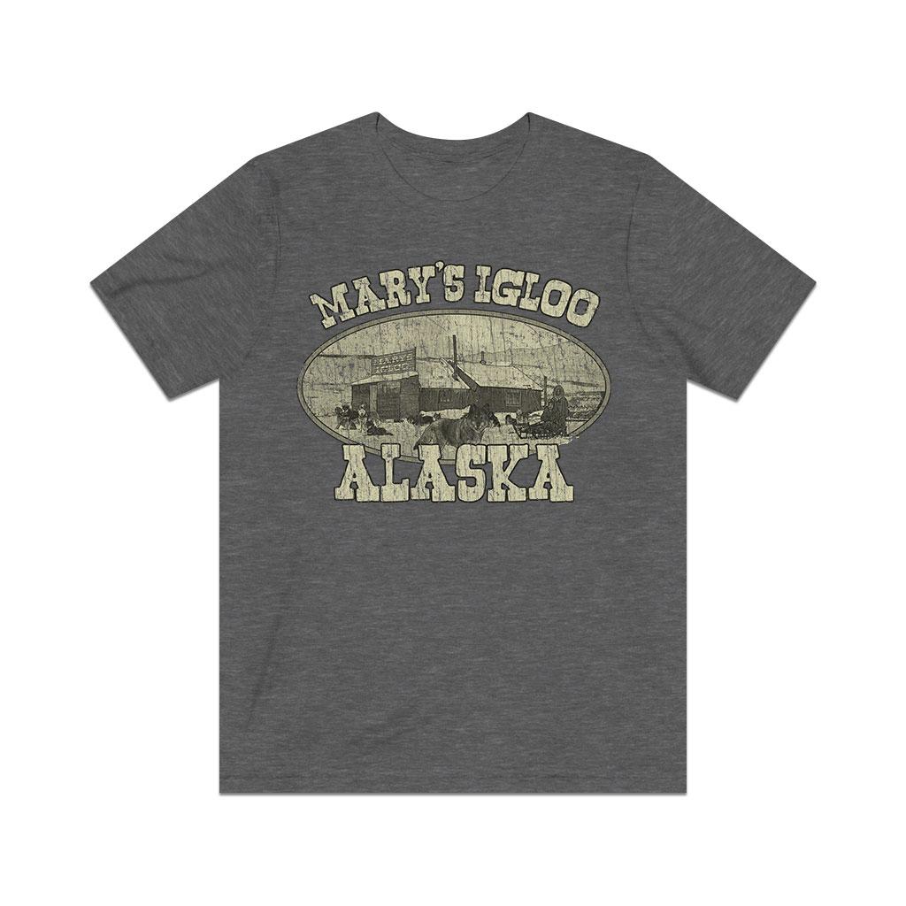 Mary's Igloo Alaska 1900 Vintage Men’s T-Shirt