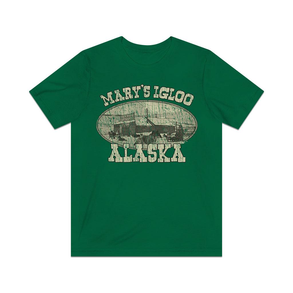 Mary's Igloo Alaska 1900 Vintage Men’s T-Shirt