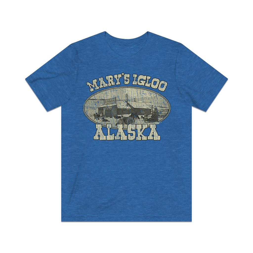 Mary's Igloo Alaska 1900 Vintage Men’s T-Shirt