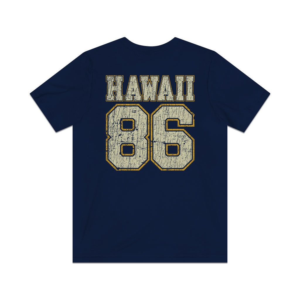 Hawaii 1986 F/B Vintage Men's T-Shirt