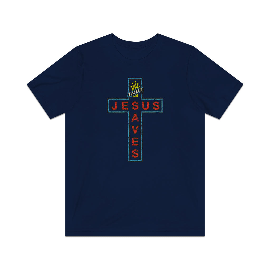 Jesus Saves 1914 Vintage Men's T-Shirt