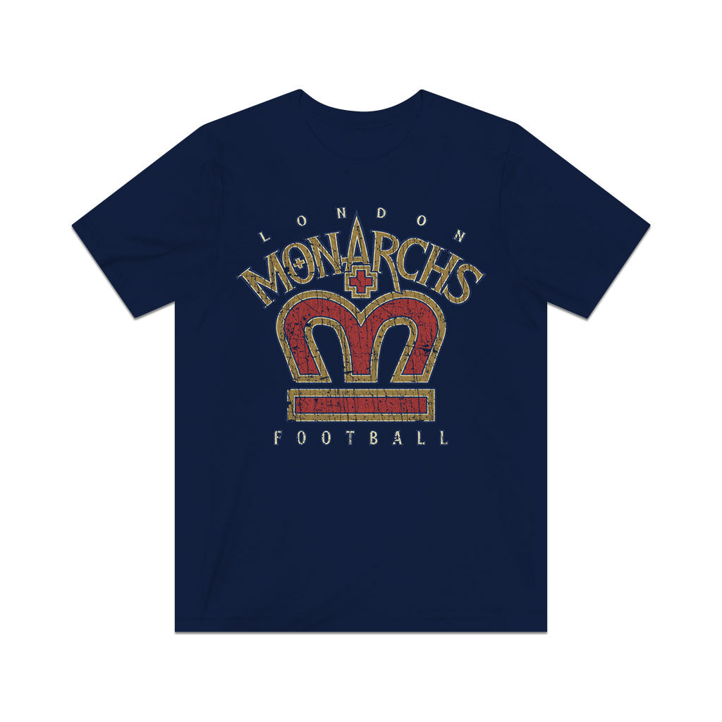 London Monarchs 1991 Vintage Men's T-Shirt