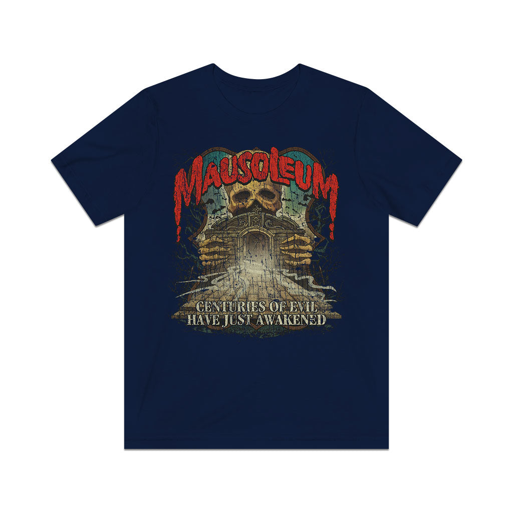 Mausoleum Centuries of Evil 1983 Vintage Men's T-Shirt