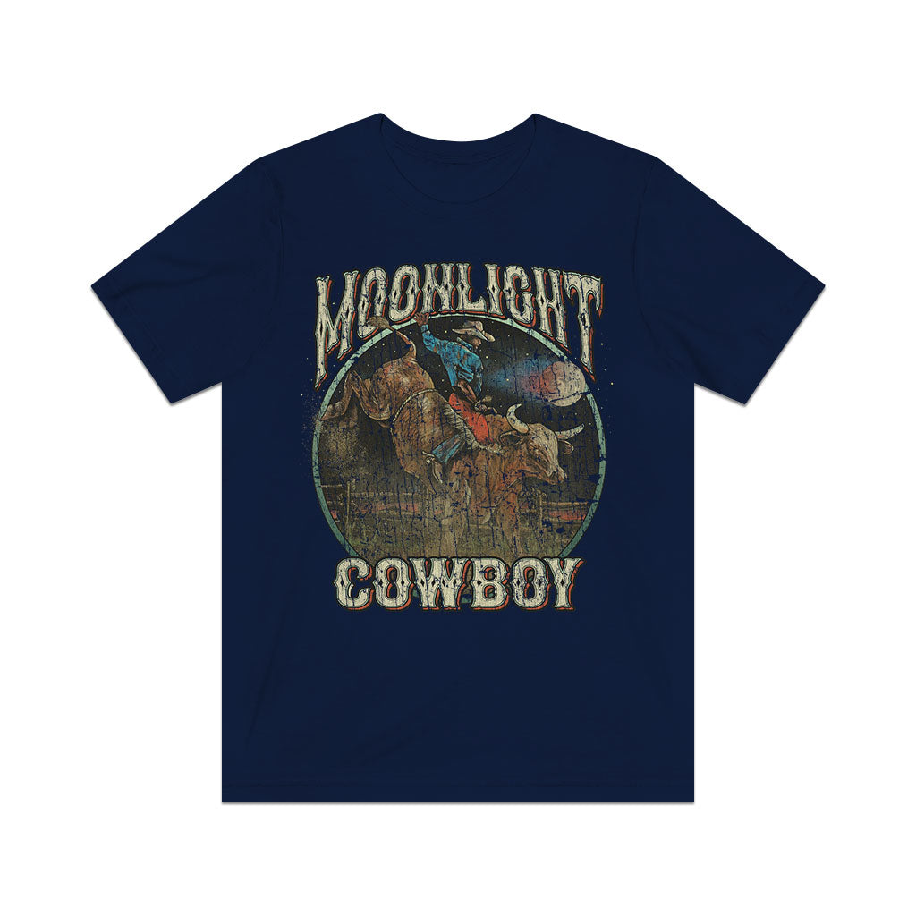 Moonlight Cowboy 1985 Vintage Men's T-Shirt