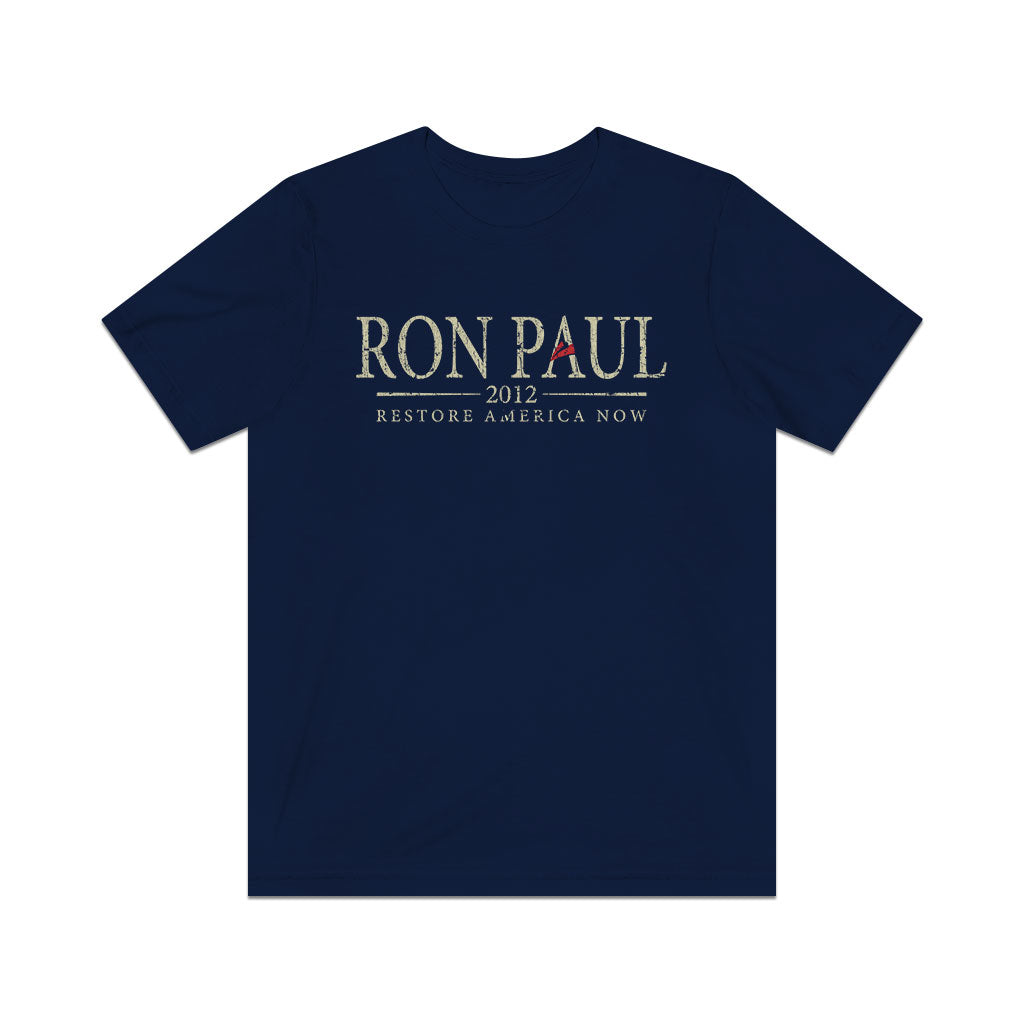 Ron Paul Restore America 2012 Vintage Men's T-Shirt