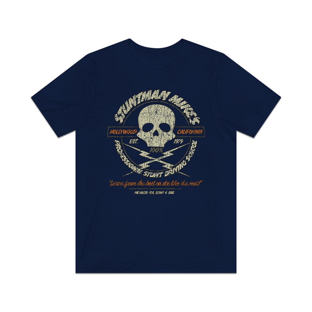 Stuntman Mike's Professional Stunt Driving School 1979 Vintage Men's T-Shirt