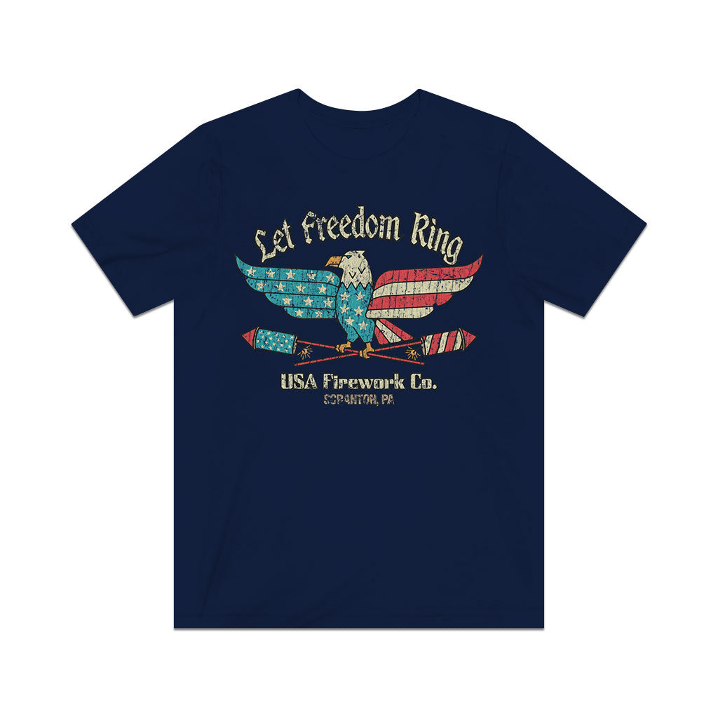 USA Firework Co. 1976 Vintage Men's T-Shirt