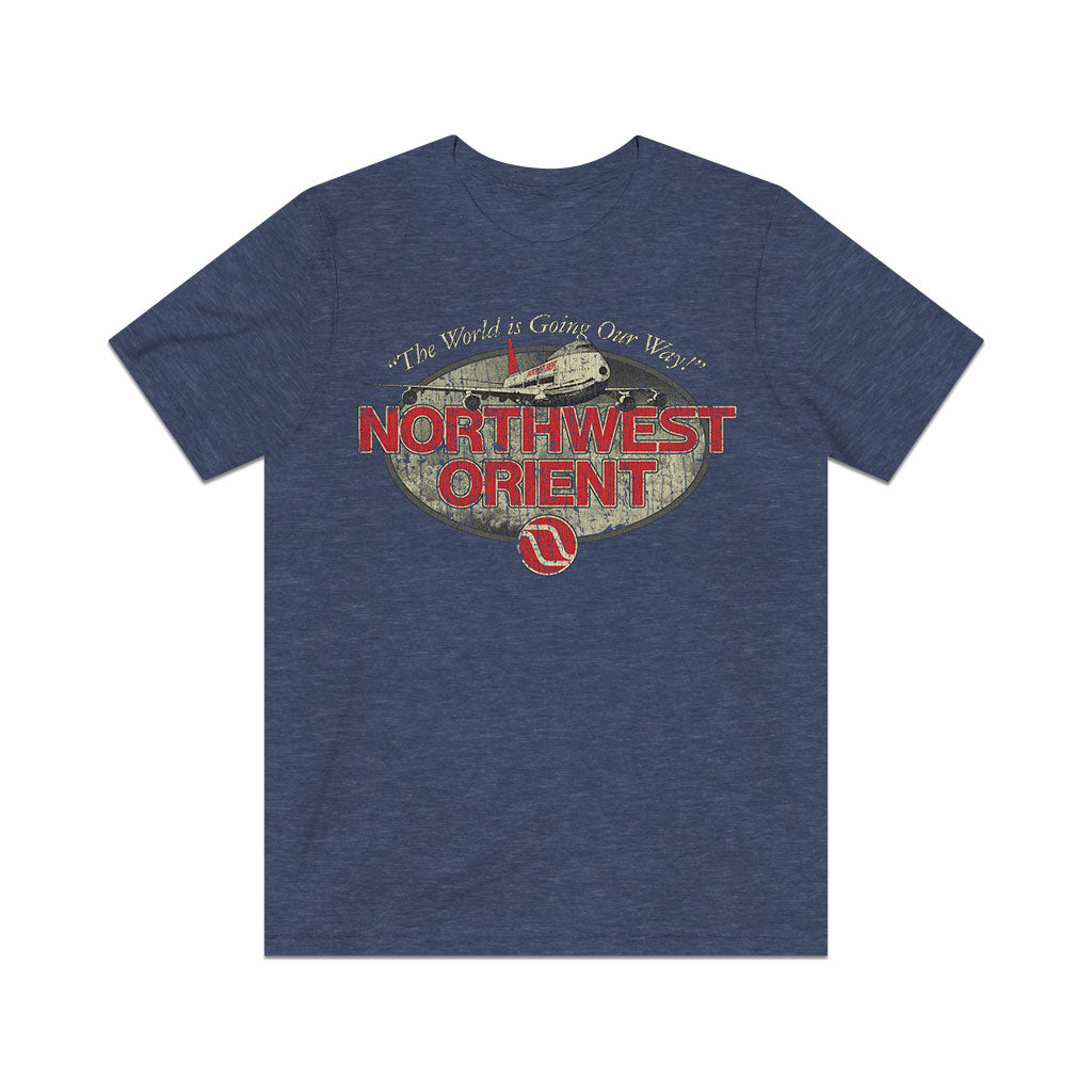 Northwest Orient Going Our Way 1969 Vintage Men's T-Shirt