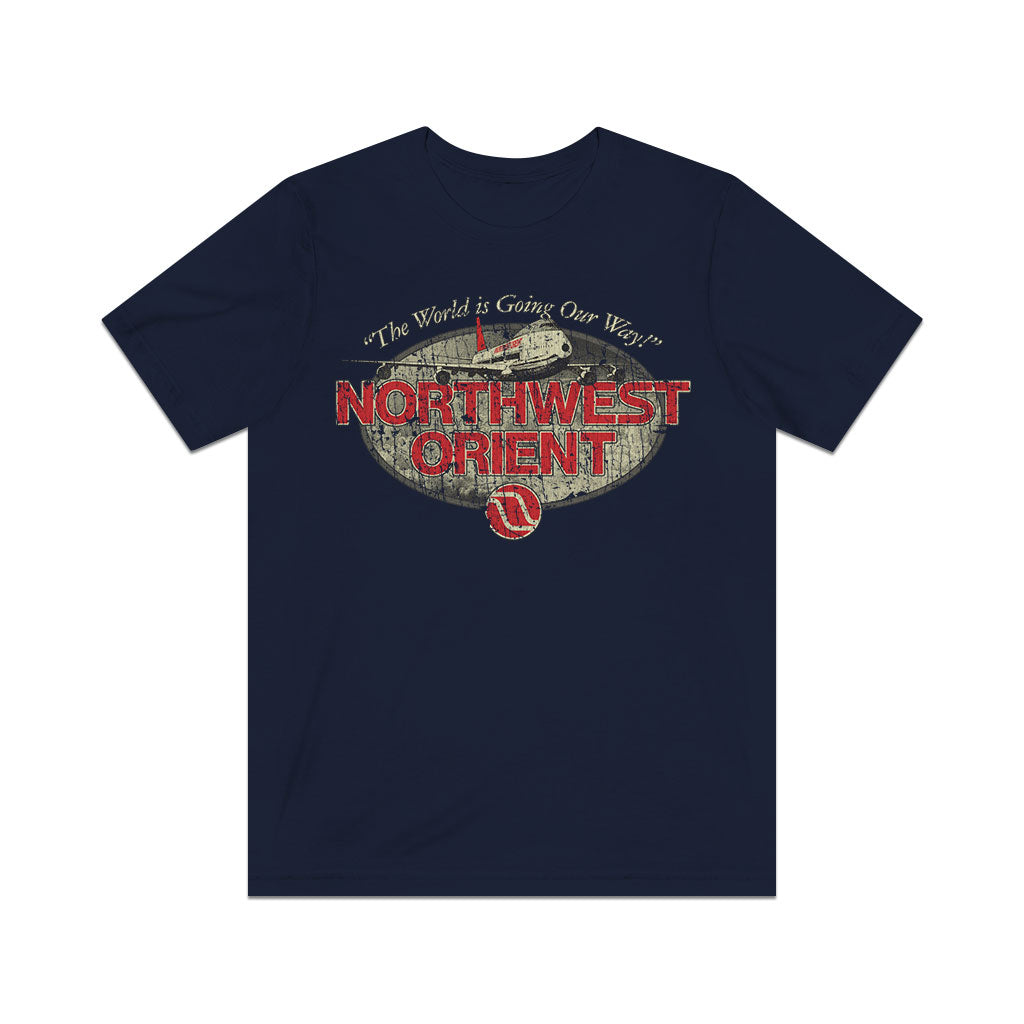 Northwest Orient Going Our Way 1969 Vintage Men's T-Shirt