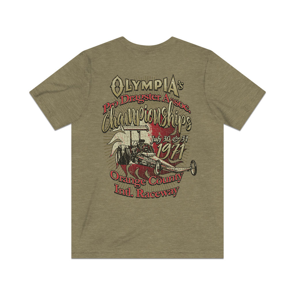 OCIR Pro Dragster Championships 1971 F/B Vintage Men’s T-Shirt