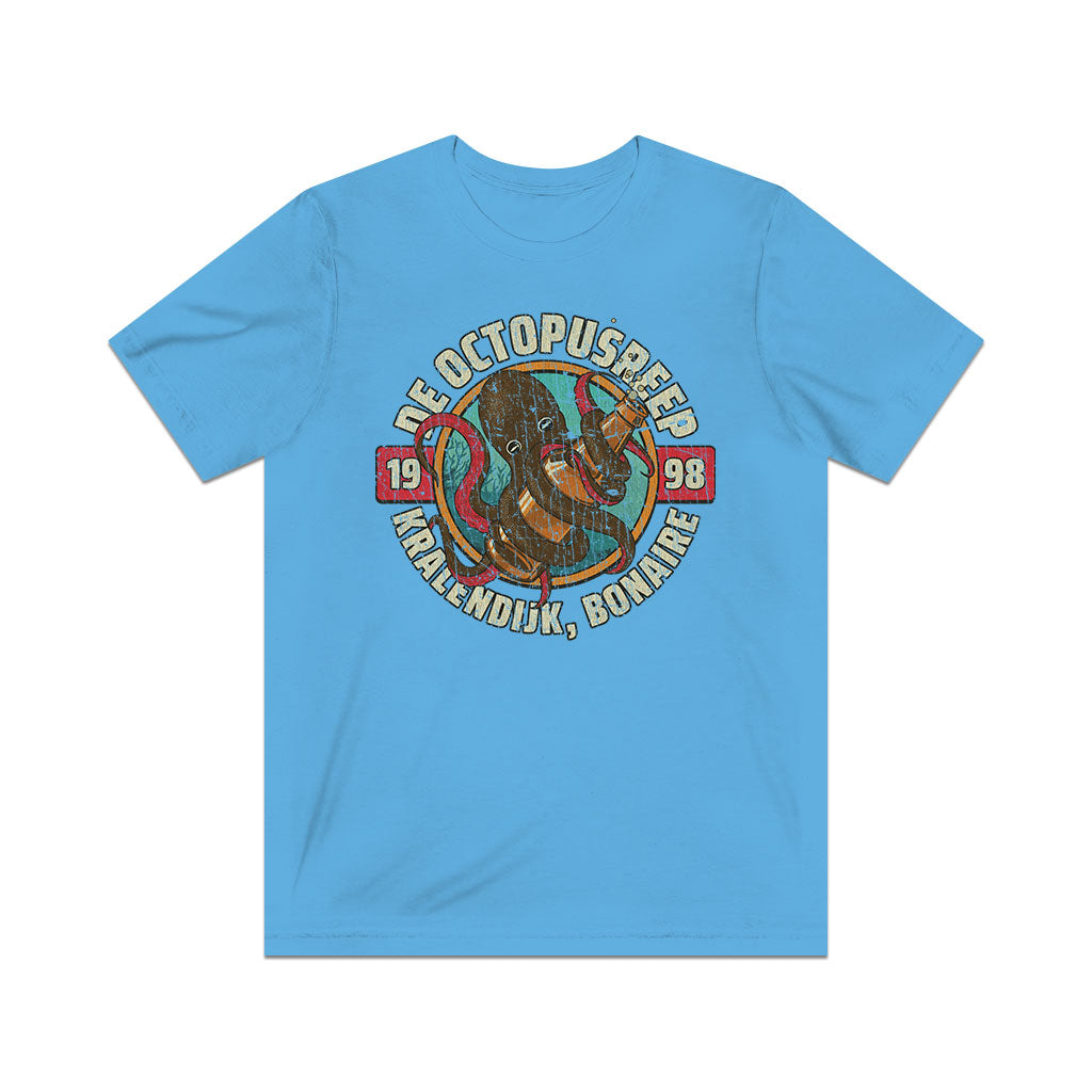 De Octopusreep Kralendijk 1998 Vintage Men's T-Shirt