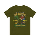Steve The Arborist Tree Transport 1982 Vintage Men's T-Shirt