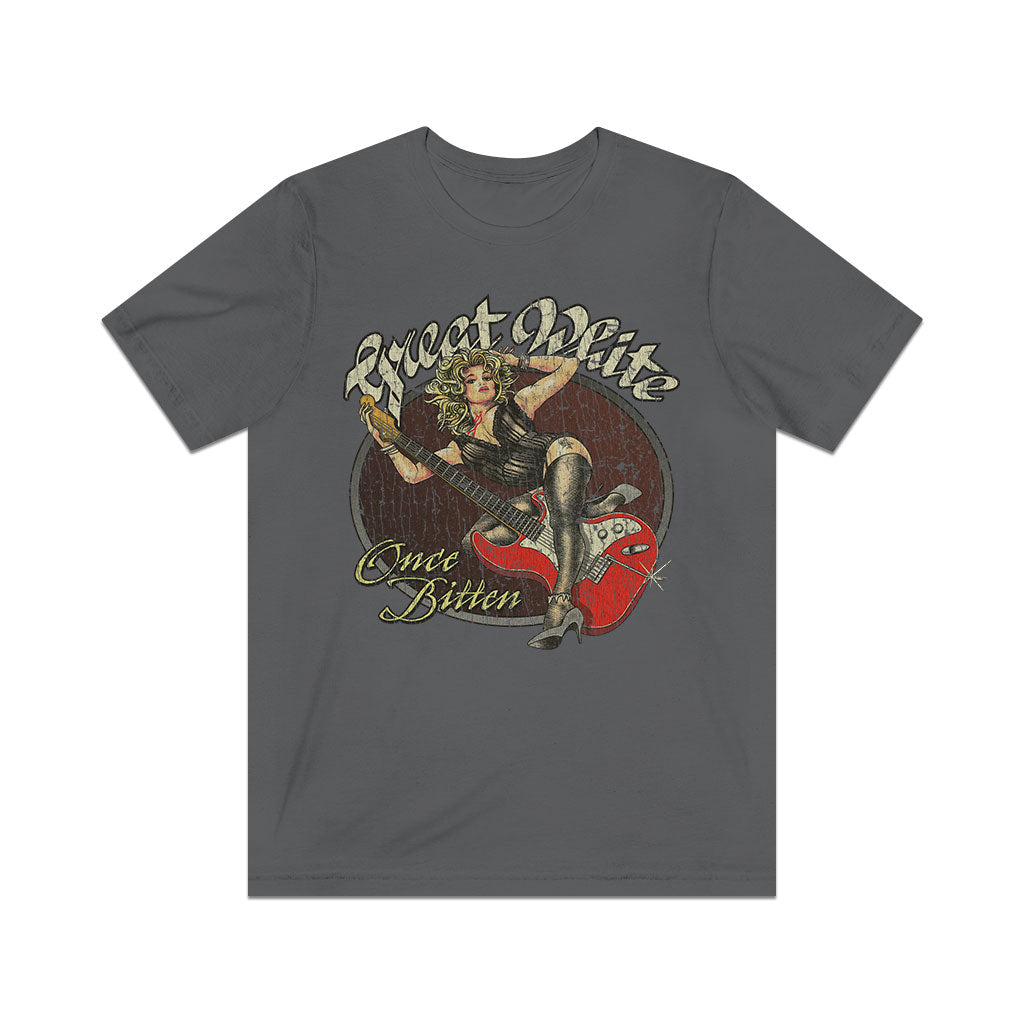 Once Bitten 1987 Vintage Men's T-Shirt