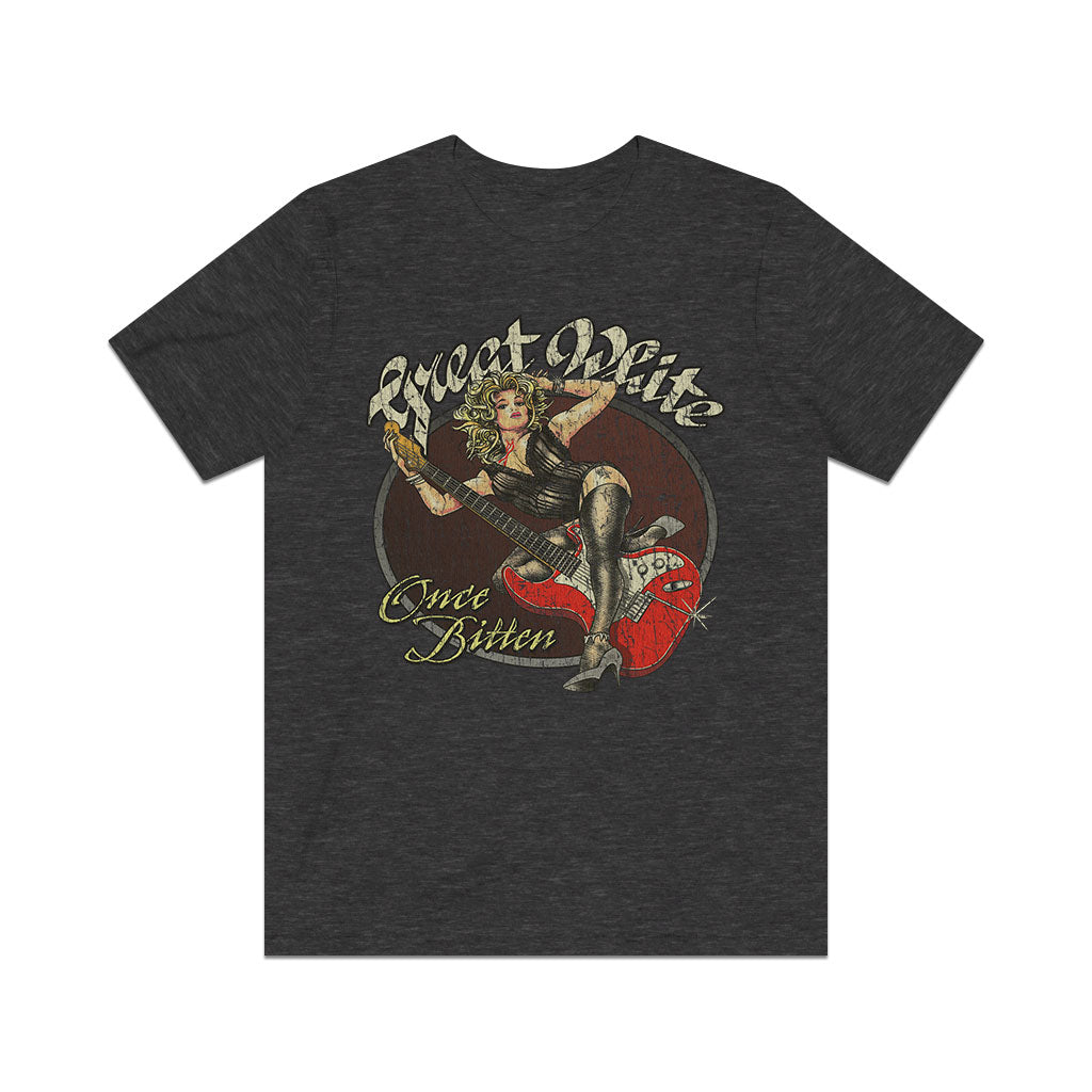 Once Bitten 1987 Vintage Men's T-Shirt