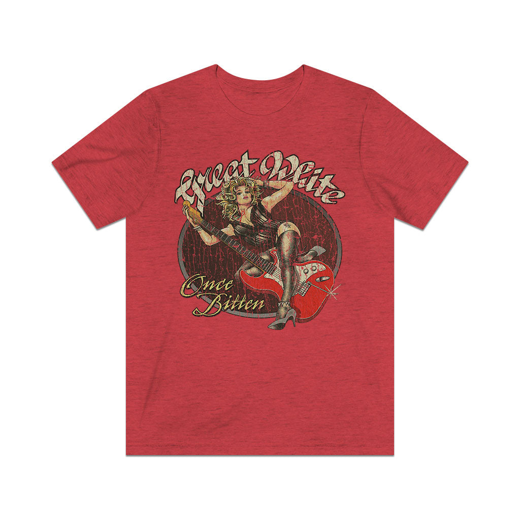 Once Bitten 1987 Vintage Men's T-Shirt