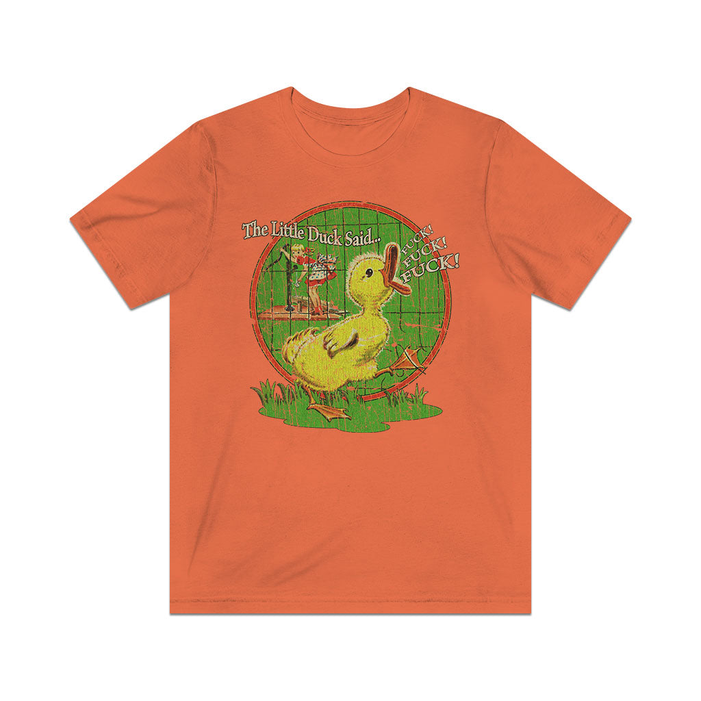 The Little Duck Said F@#k! F@#k! F@#k! 1979 Vintage Men's T-Shirt