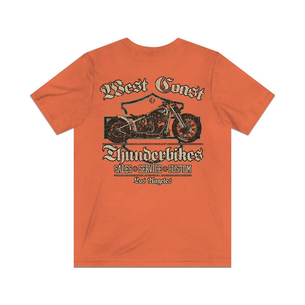 West Coast Thunderbikes 1989 F/B Vintage Men’s T-Shirt