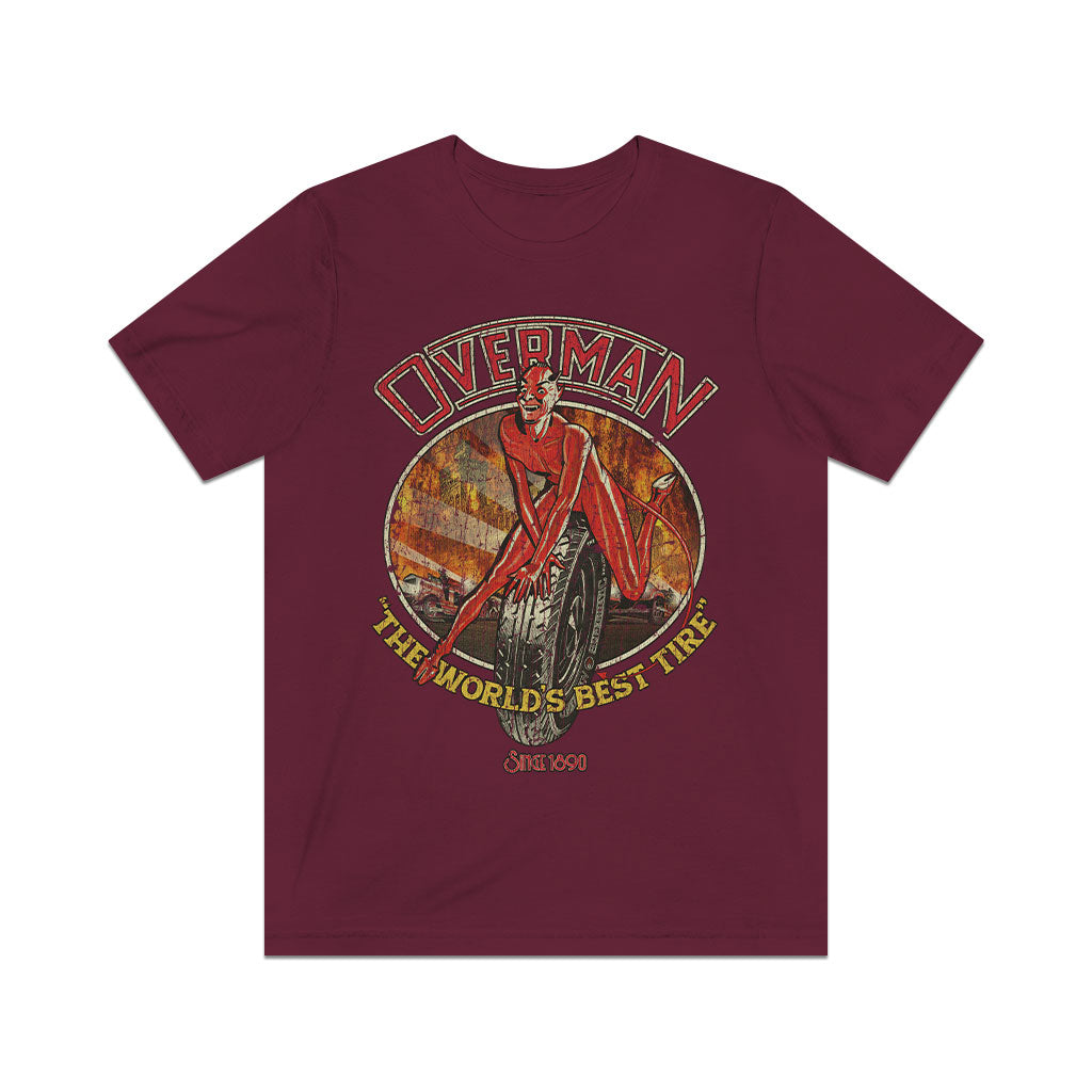 Overman Tires 1890 Vintage Men's T-Shirt
