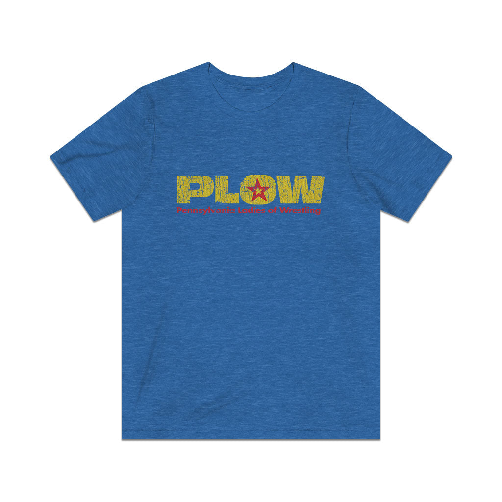 PLOW: Pennsylvania Ladies of Wrestling 1986 Vintage Men's T-Shirt