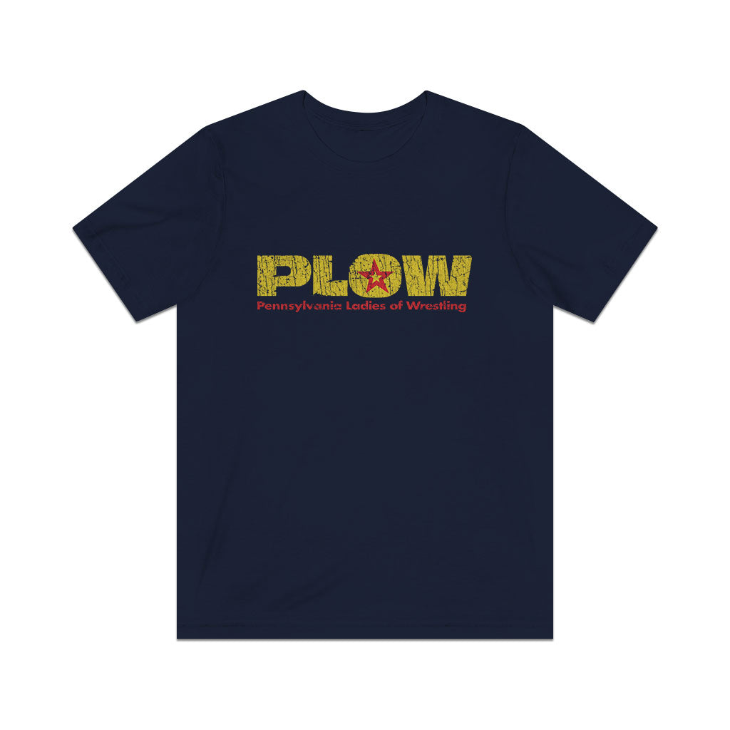 PLOW: Pennsylvania Ladies of Wrestling 1986 Vintage Men's T-Shirt