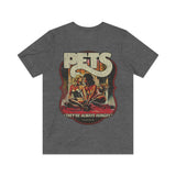 Pets They're Always Hungry 1973 Vintage Men's T-Shirt