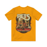 Pets They're Always Hungry 1973 Vintage Men's T-Shirt