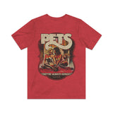 Pets They're Always Hungry 1973 Vintage Men's T-Shirt
