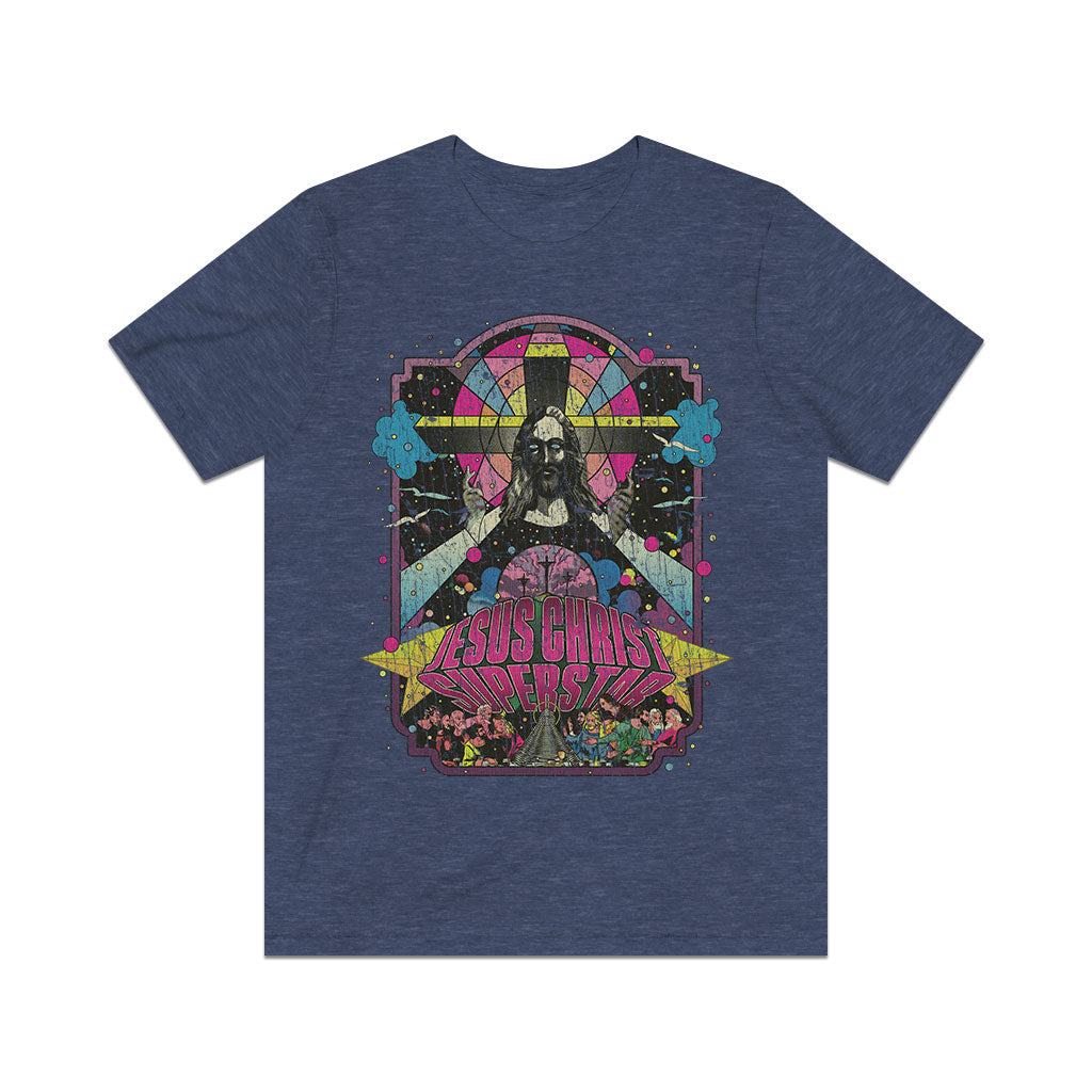 Psychedelic Jesus Christ Superstar 1971 Vintage Men's T-Shirt