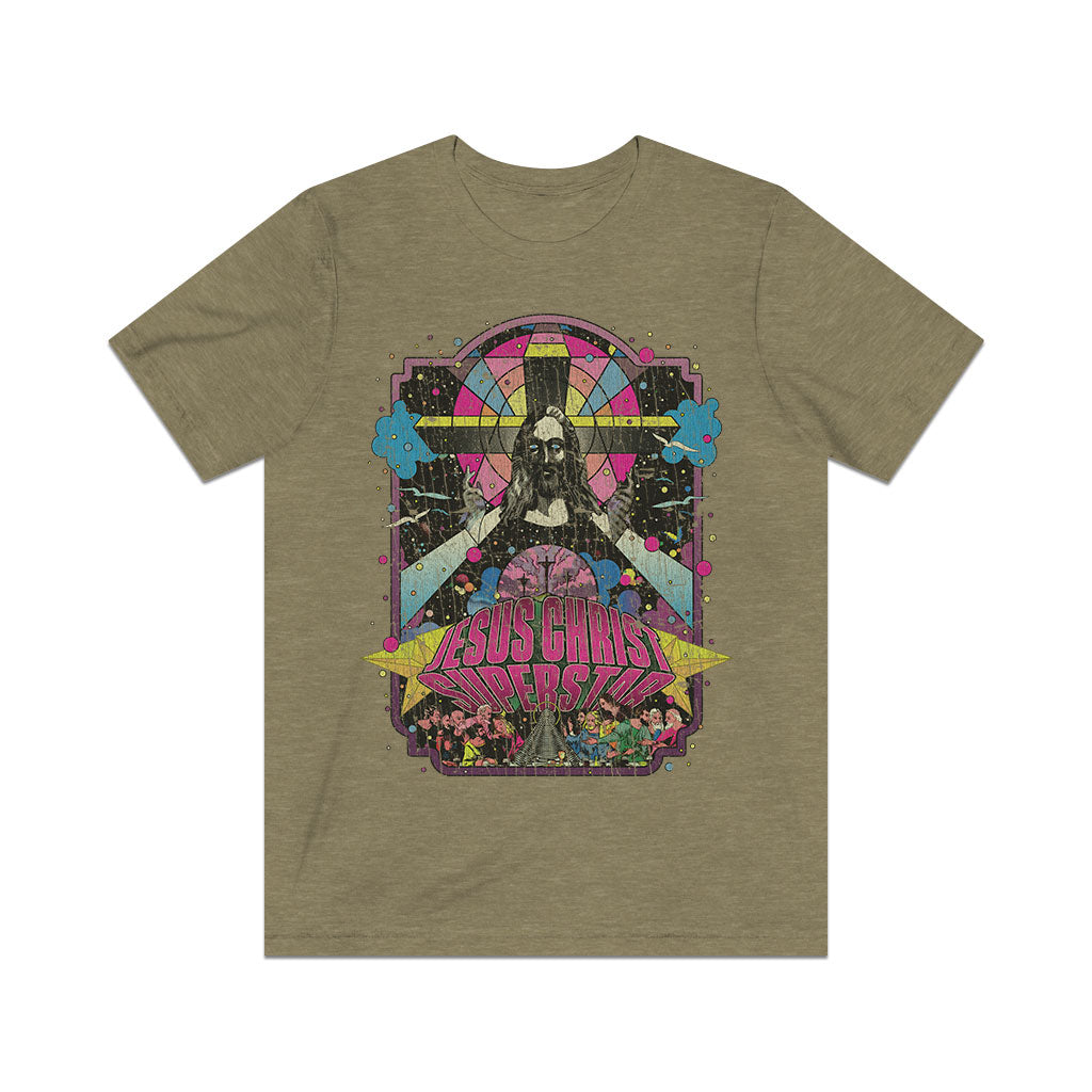 Psychedelic Jesus Christ Superstar 1971 Vintage Men's T-Shirt
