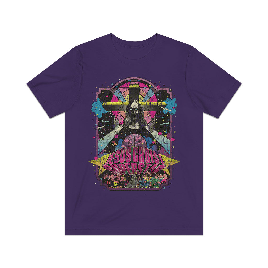 Psychedelic Jesus Christ Superstar 1971 Vintage Men's T-Shirt