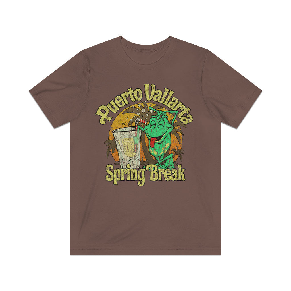 Puerto Vallarta Spring Break 1980 Vintage Men’s T-Shirt
