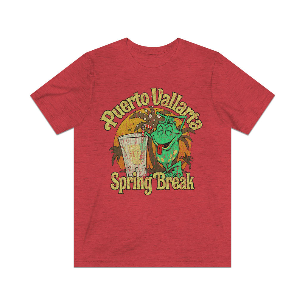 Puerto Vallarta Spring Break 1980 Vintage Men’s T-Shirt