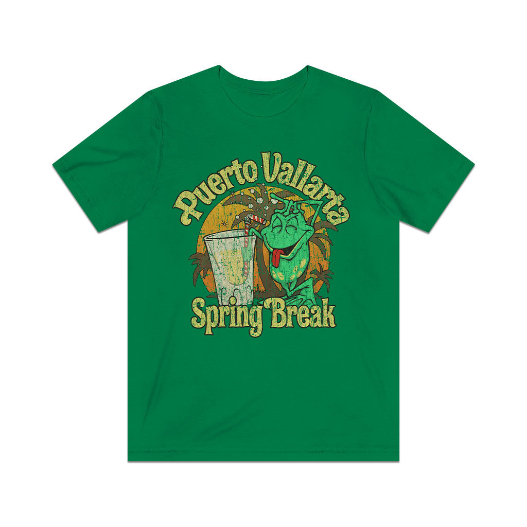 Puerto Vallarta Spring Break 1980 Vintage Men’s T-Shirt