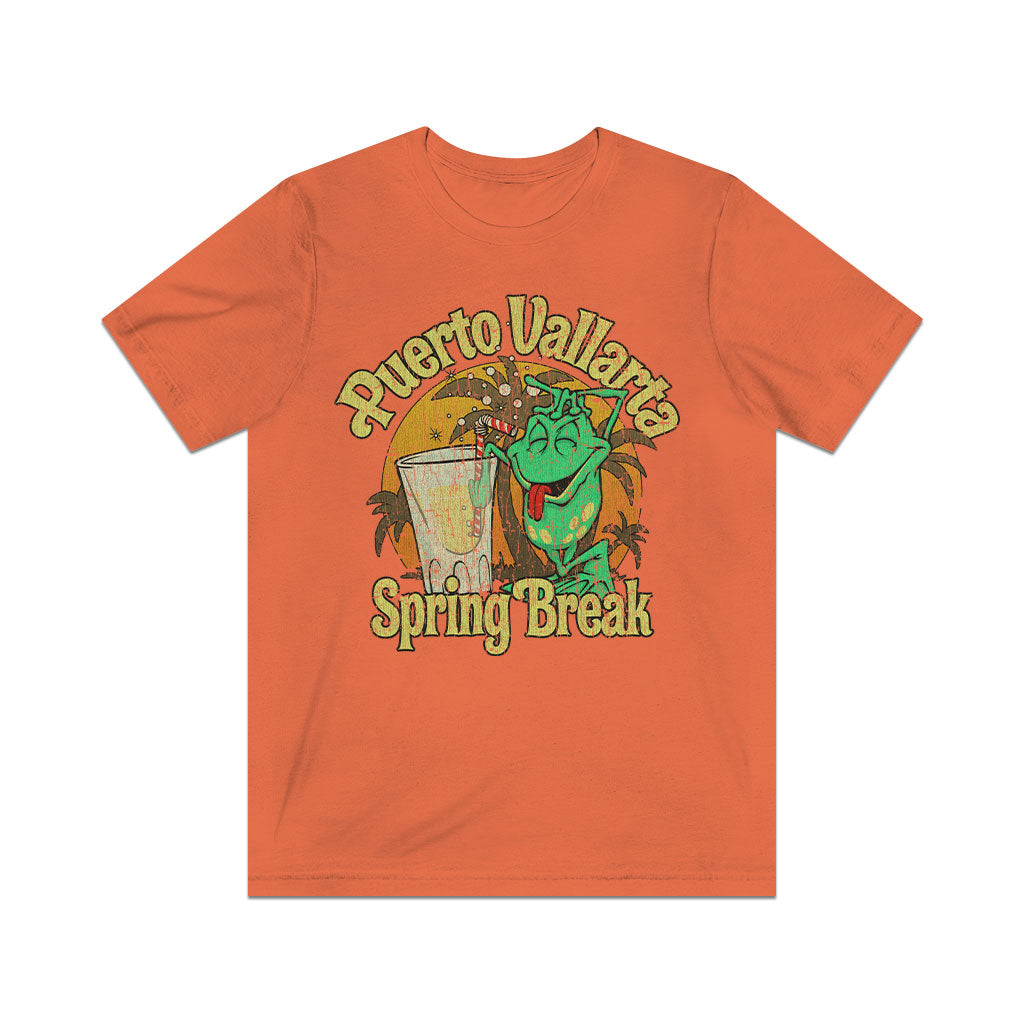 Puerto Vallarta Spring Break 1980 Vintage Men’s T-Shirt