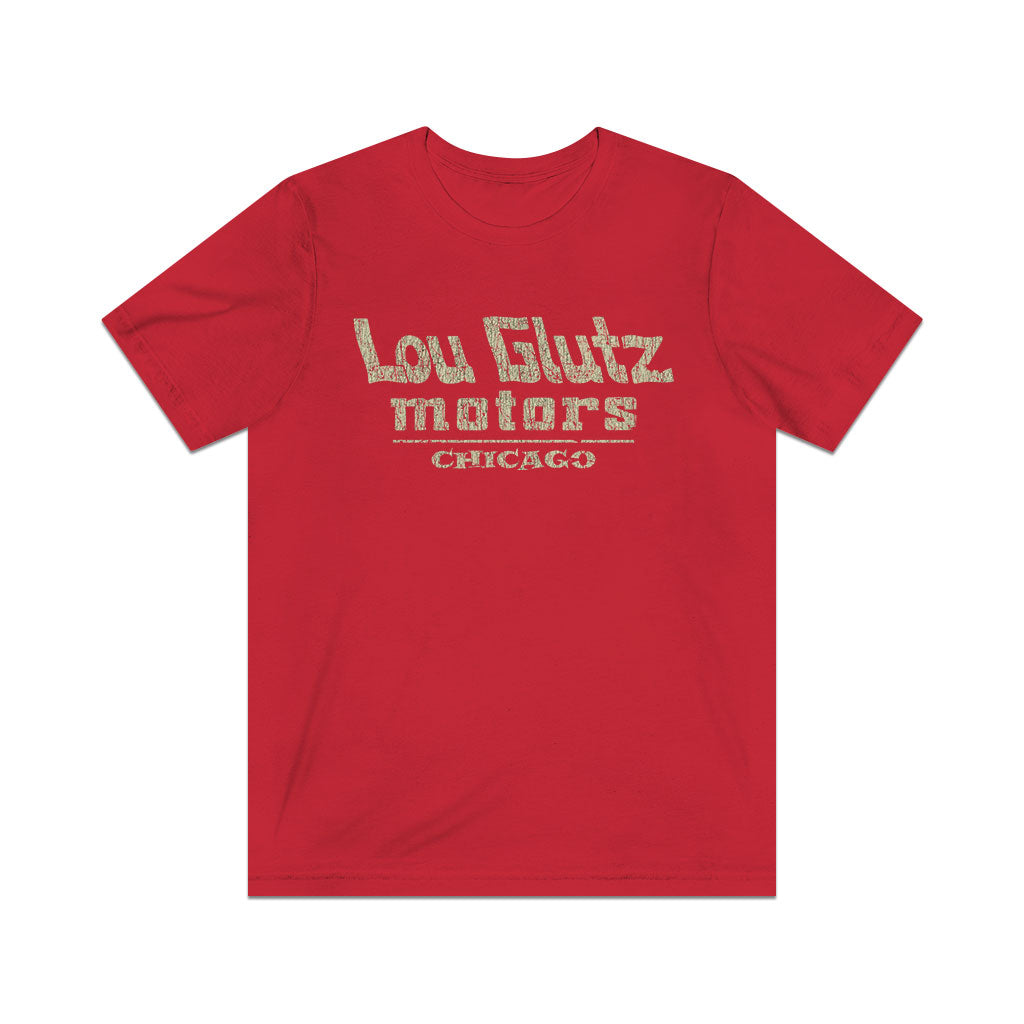 Lou Glutz Motors 1983 Vintage Men's T-Shirt