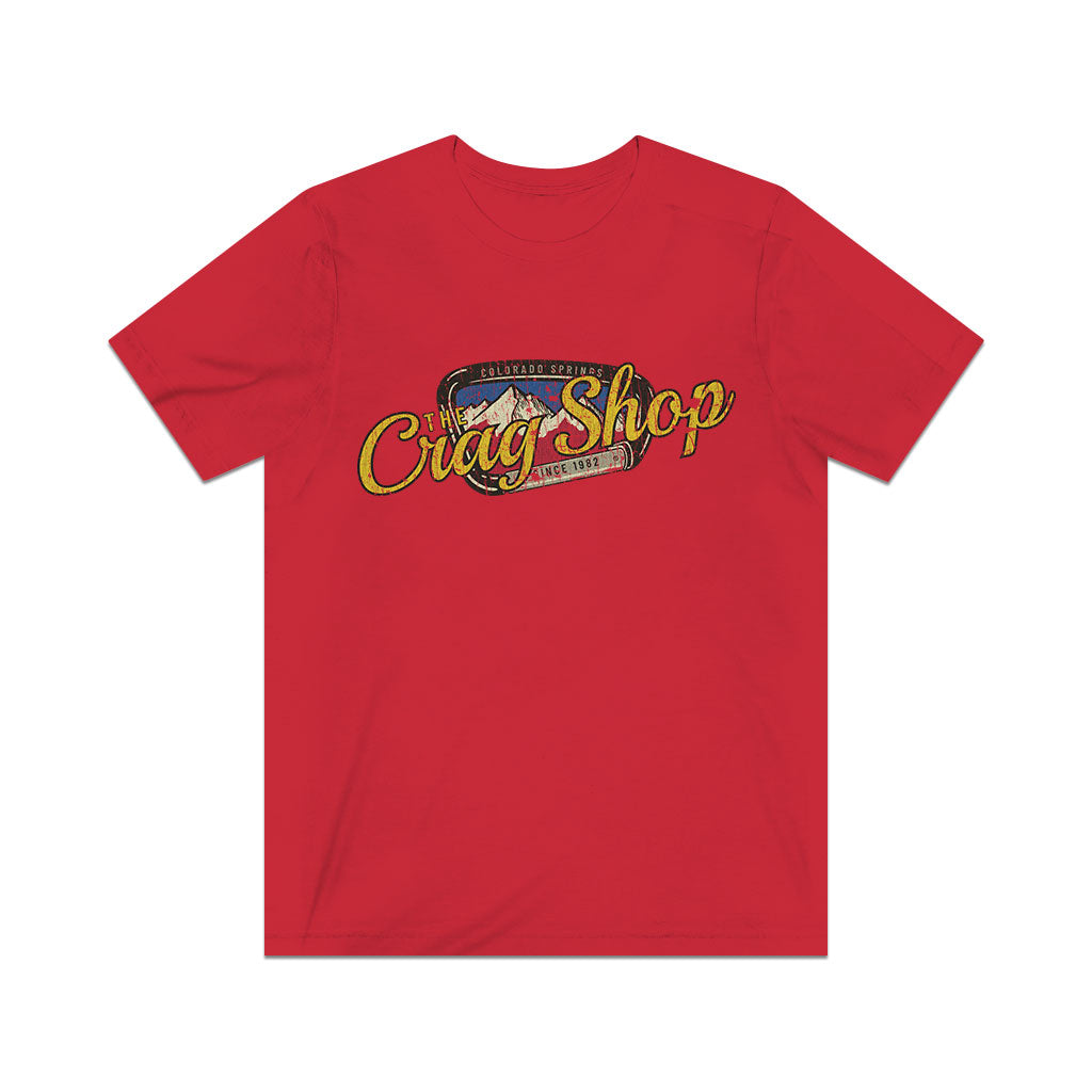 The Crag Shop 1982 Vintage Men's T-Shirt