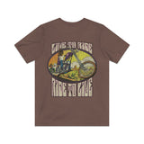 Ride to Live Desert Chopper 1972 Vintage Men's T-Shirt