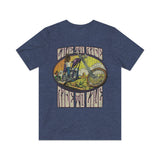 Ride to Live Desert Chopper 1972 Vintage Men's T-Shirt