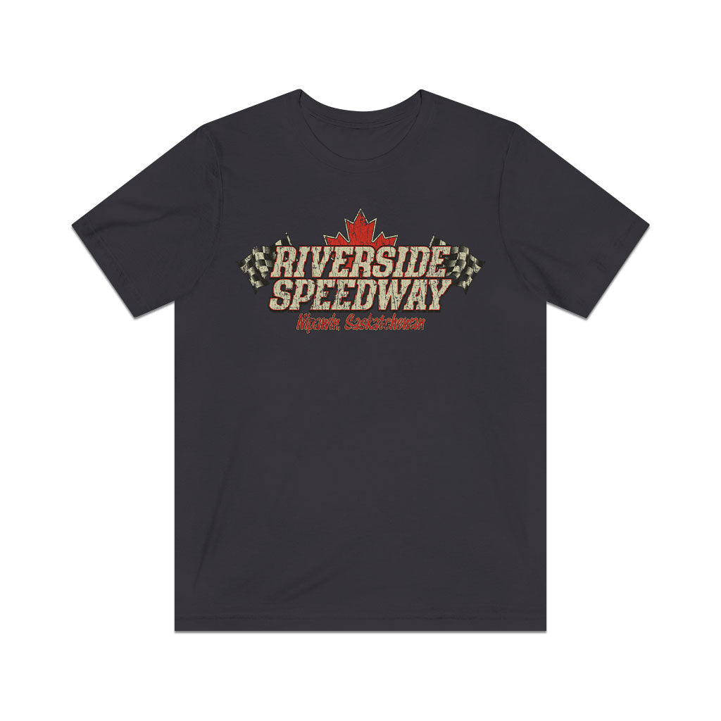 Riverside Speedway Nipawin 1983 Vintage Men's T-Shirt