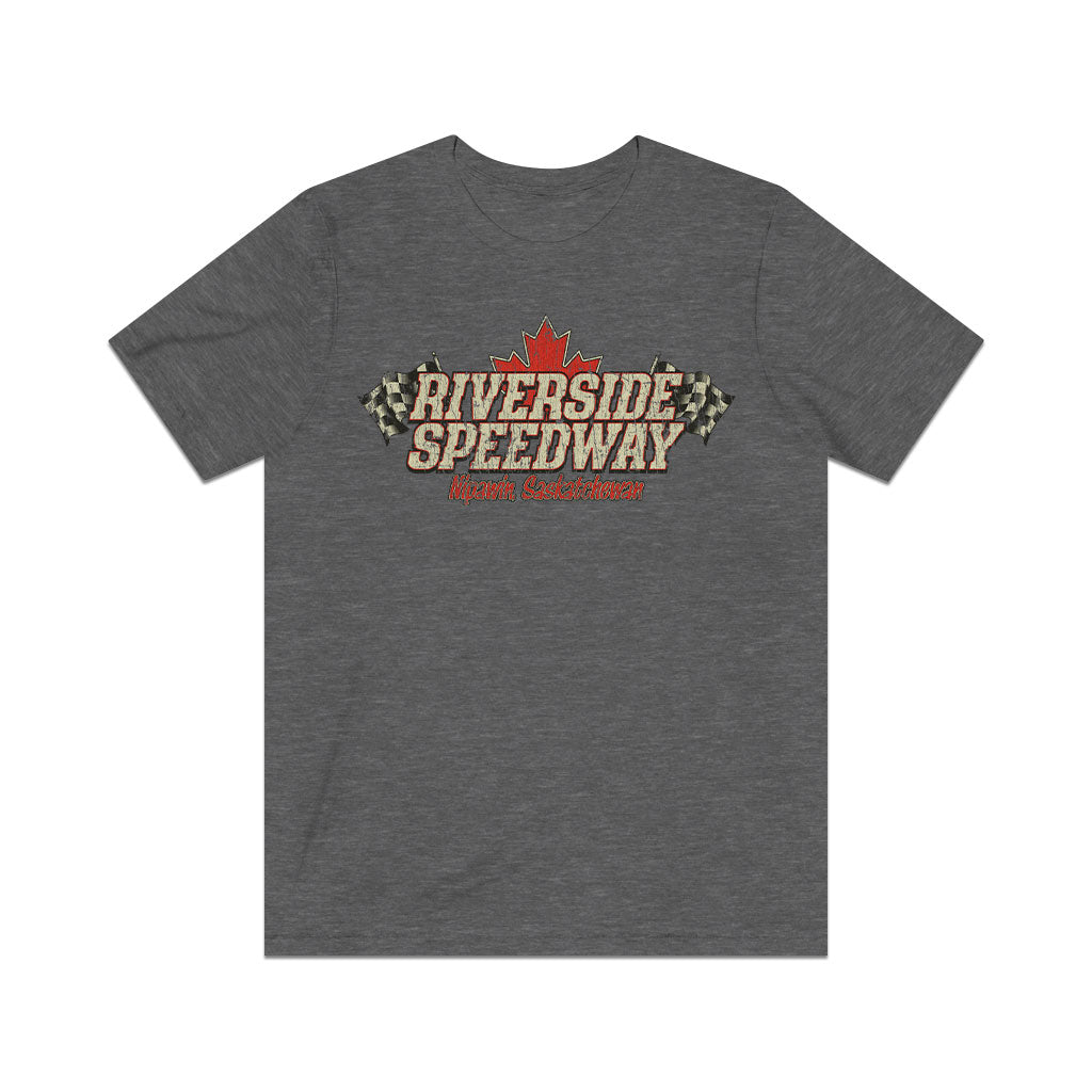Riverside Speedway Nipawin 1983 Vintage Men's T-Shirt