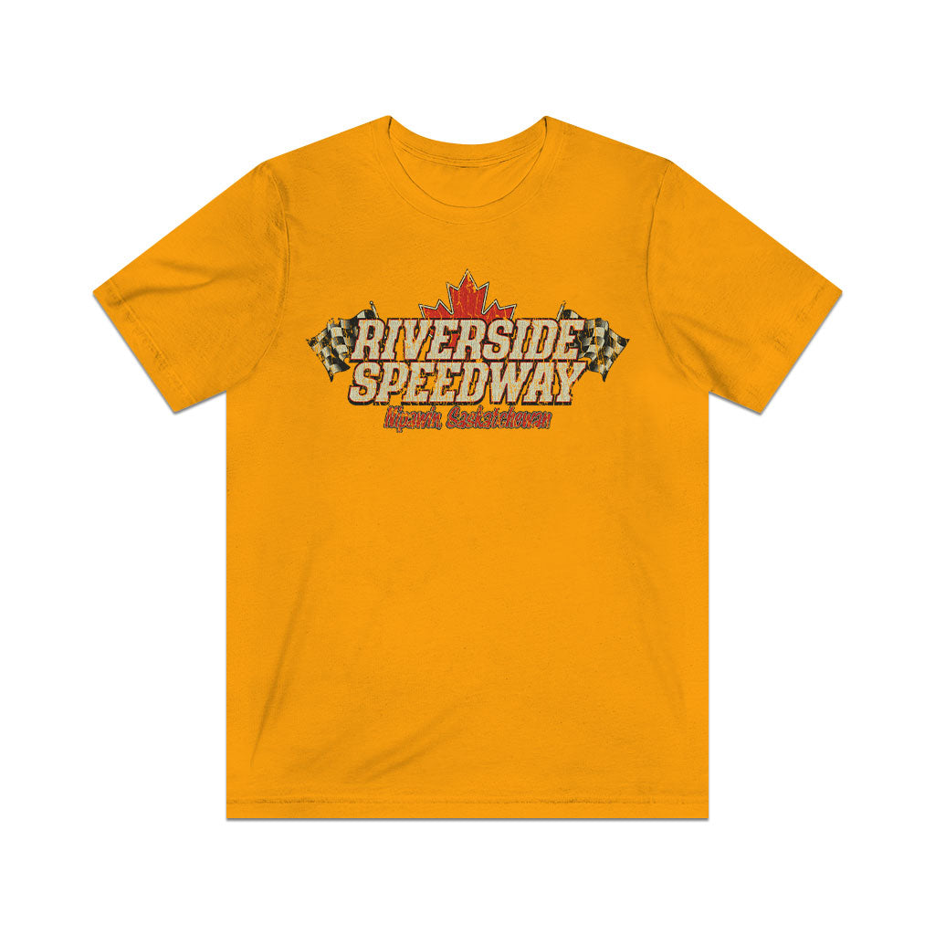 Riverside Speedway Nipawin 1983 Vintage Men's T-Shirt