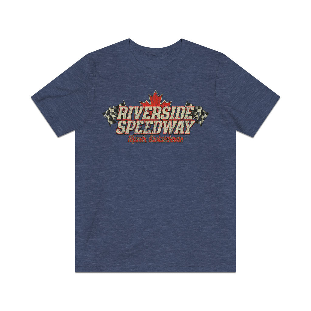 Riverside Speedway Nipawin 1983 Vintage Men's T-Shirt