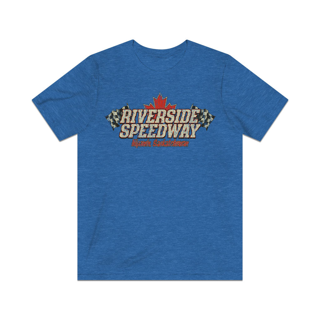 Riverside Speedway Nipawin 1983 Vintage Men's T-Shirt