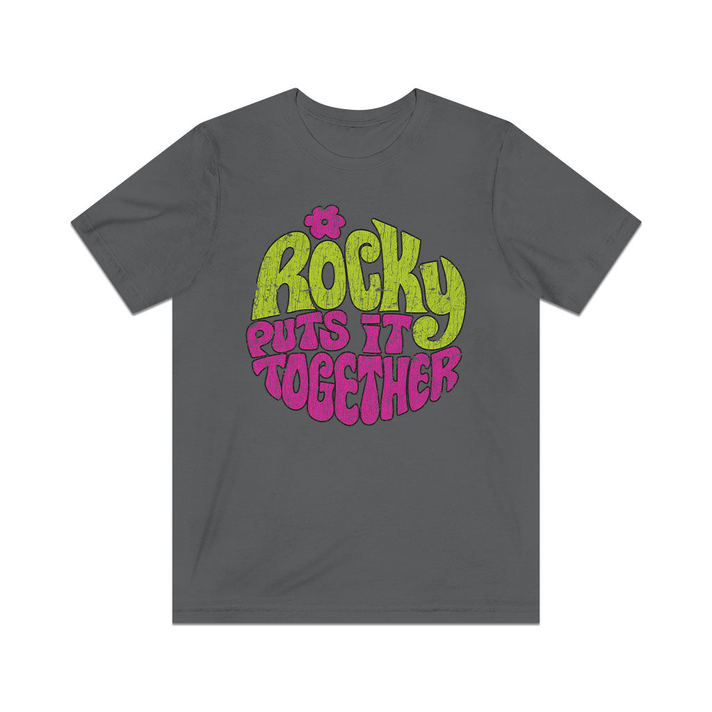 Rocky Puts It Together 1970 Vintage Men's T-Shirt
