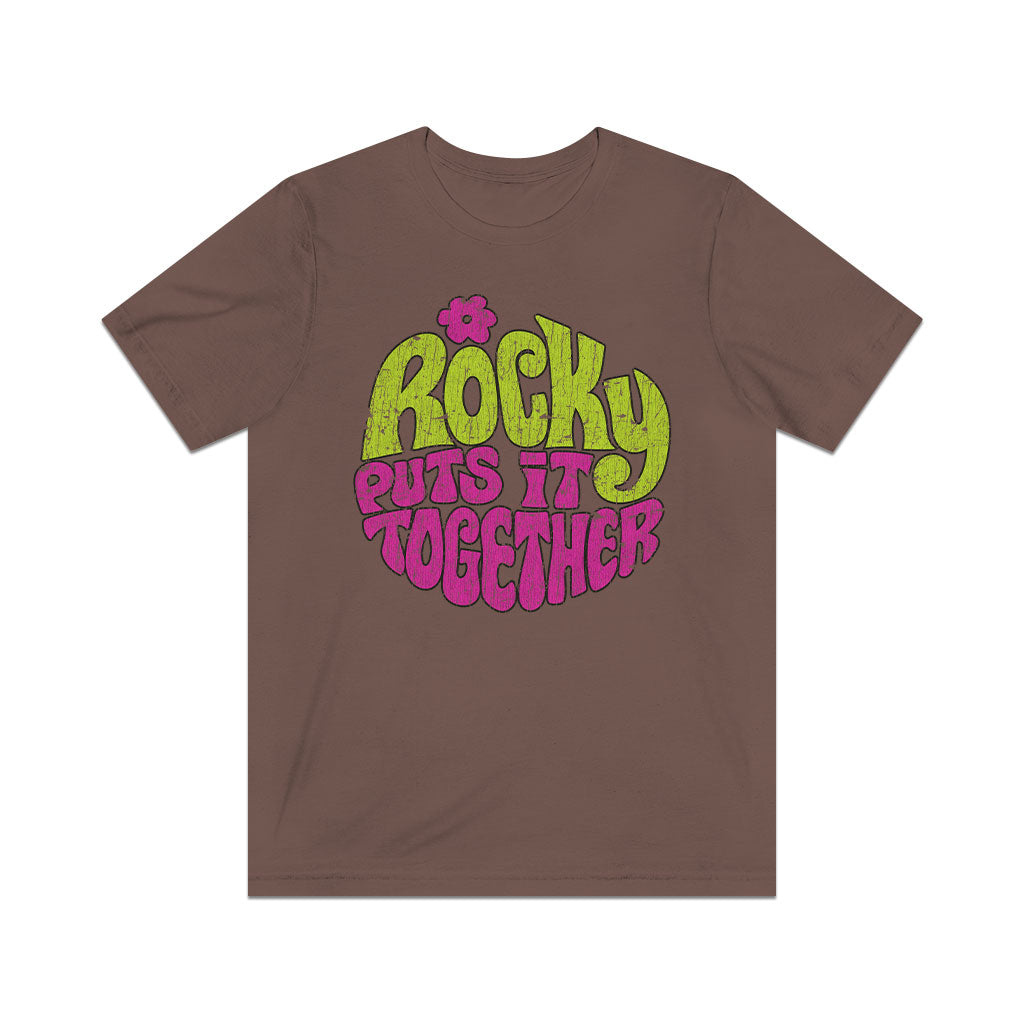 Rocky Puts It Together 1970 Vintage Men's T-Shirt