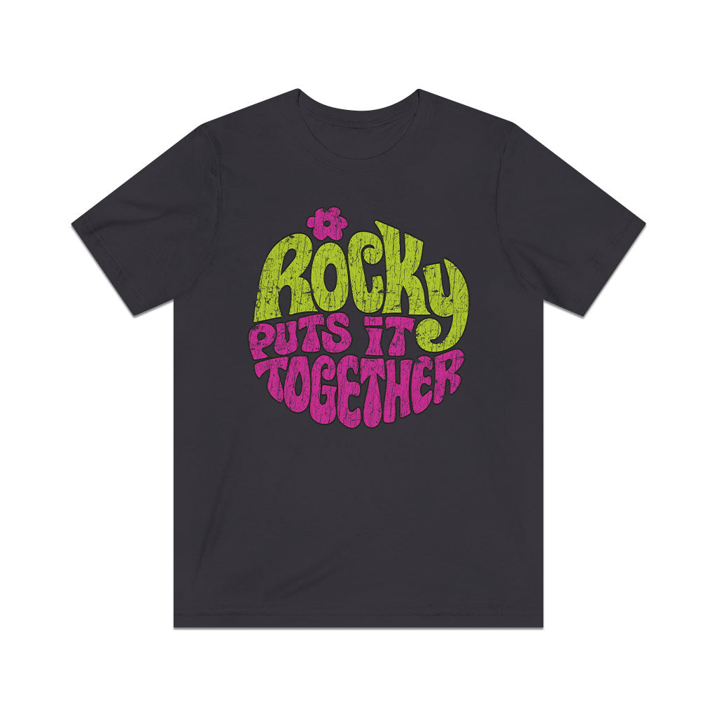 Rocky Puts It Together 1970 Vintage Men's T-Shirt