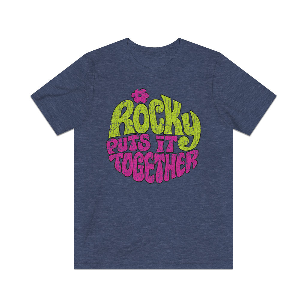 Rocky Puts It Together 1970 Vintage Men's T-Shirt