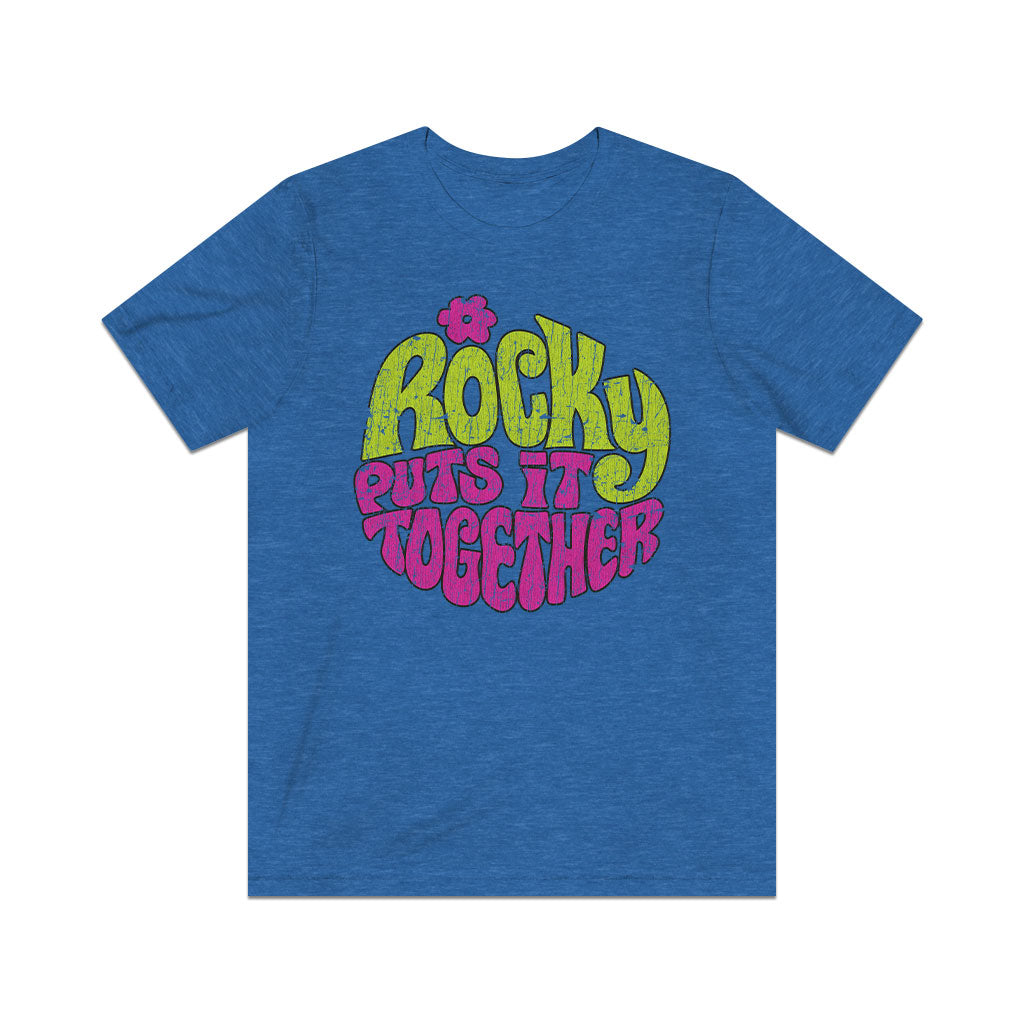 Rocky Puts It Together 1970 Vintage Men's T-Shirt