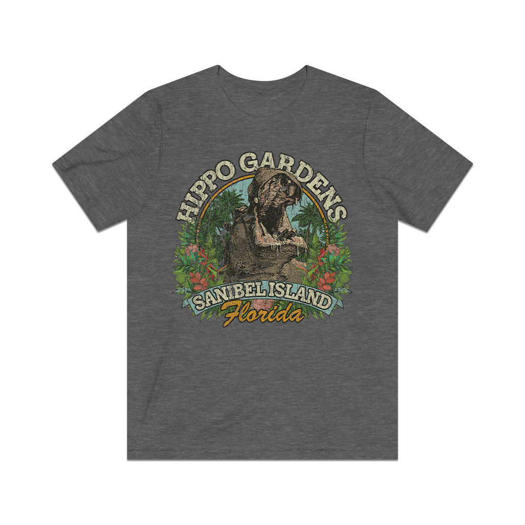 Sanibel Island Hippo Gardens 1963 Vintage Men's T-Shirt