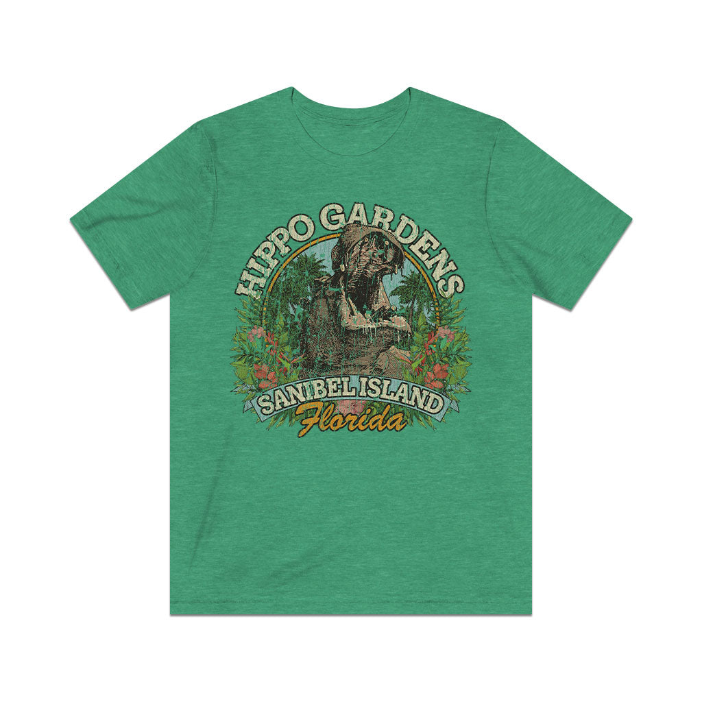 Sanibel Island Hippo Gardens 1963 Vintage Men's T-Shirt